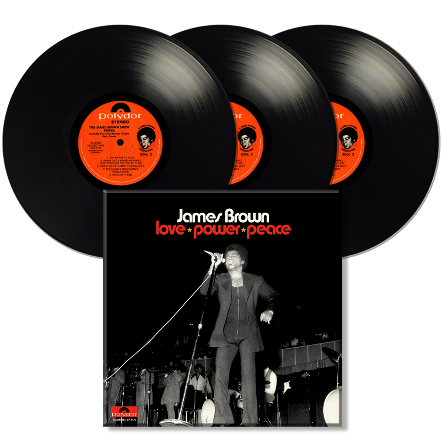 James Brown - Love Power Peace 3LP