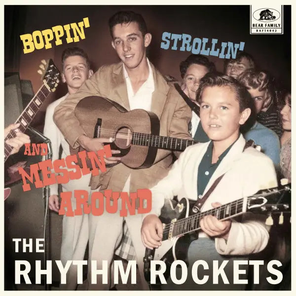 The Rhythm Rockets Boppin' :  Strollin' And Messin' Around 10"