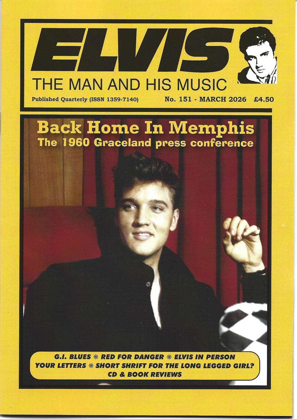 Elvis - The Man And His Music - # 151 -March 2026