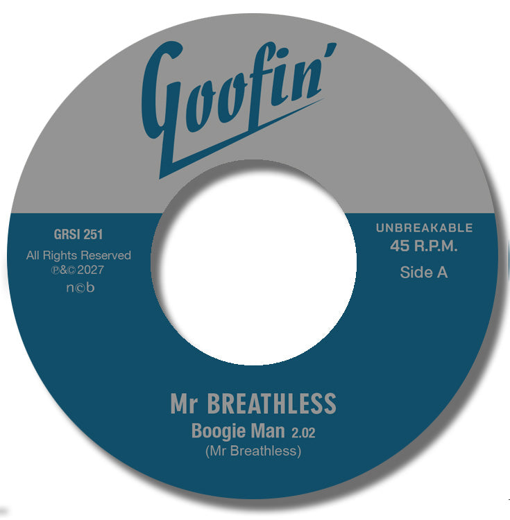 Mr. Breathless: Boogie Man / Rocky Road Blues