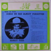 Ernest Tubb - Songs We Had Almost Forgotten