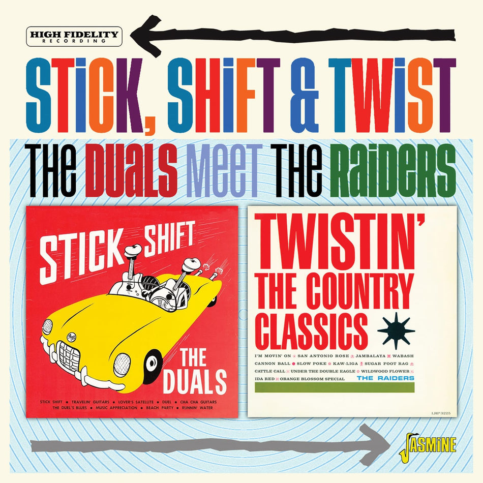 The Duals Meet The Raiders: Stick, Shift & Twist